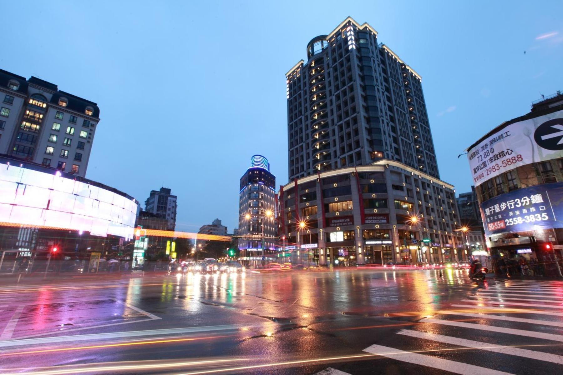 晶城青年旅館 4F Taipei Eksteriør bilde