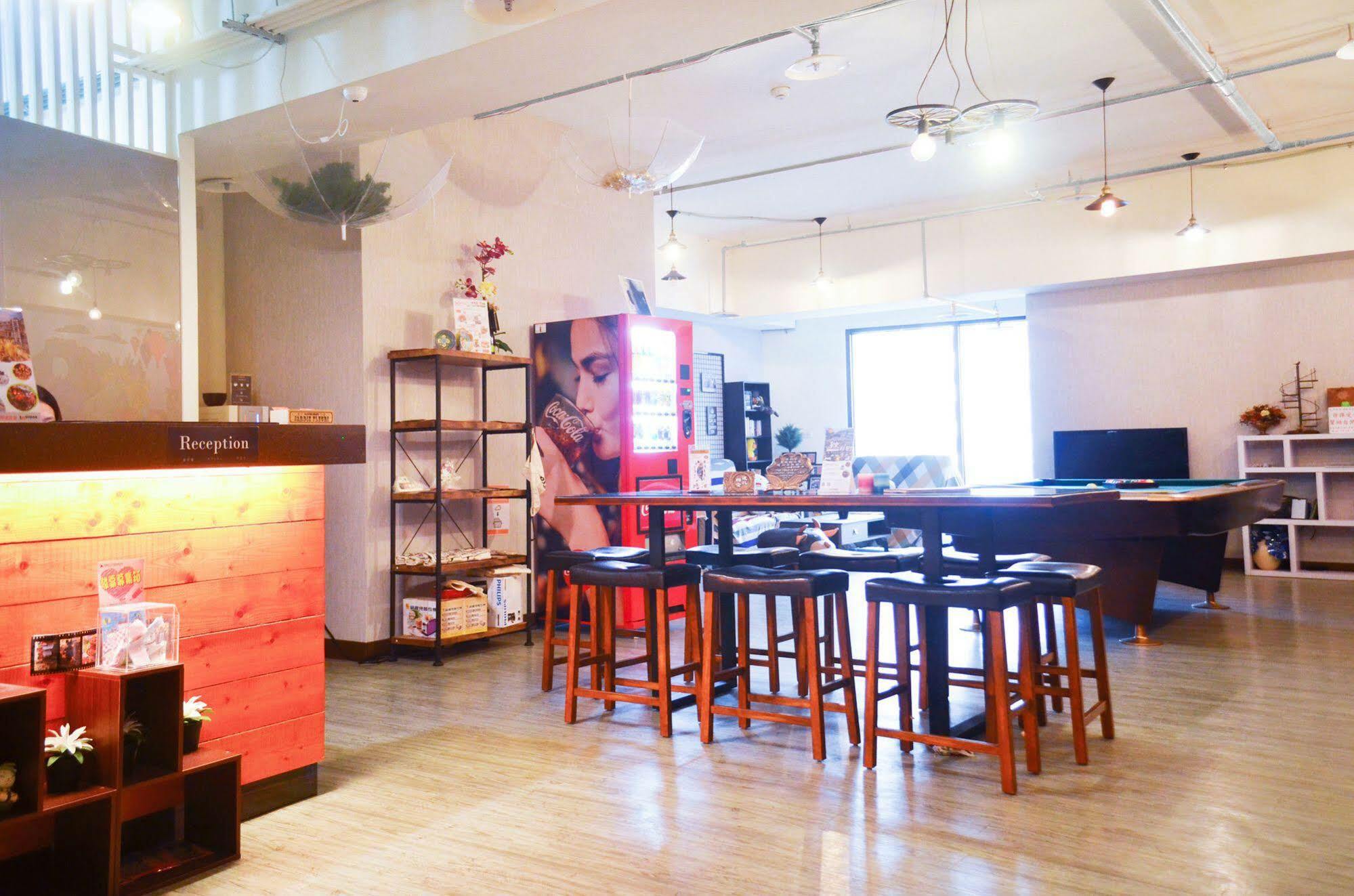 晶城青年旅館 4F Taipei Eksteriør bilde